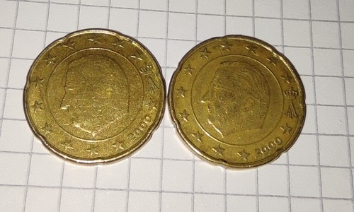 Monete cent euro - monete, 2000