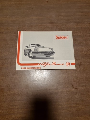 Alfa romeo spider - romeo, duetto