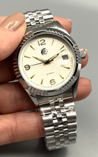 Orologio Meccanico Automatico uomo Datario Luxury acciaio bracciale jubilee