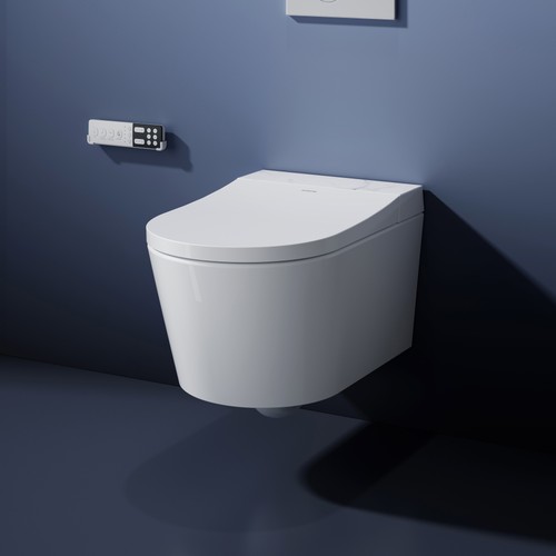 Doccia intelligente con - wc, intelligente,