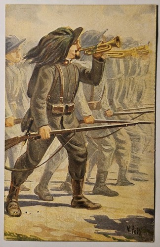 Cartolina militare 1 - militare, 1°