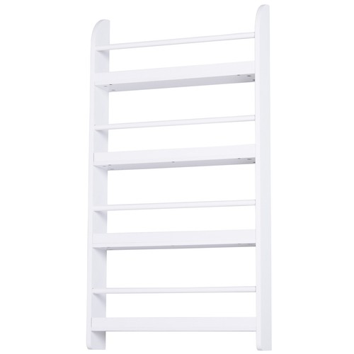 Homcom libreria parete con - parete,