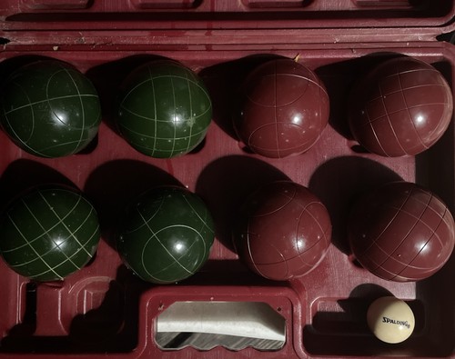 Set palline bocce vintage - bocce,