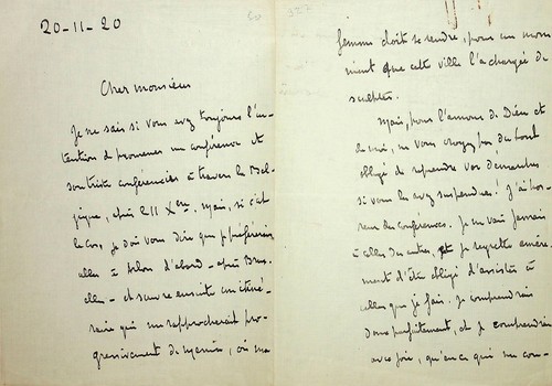 S pierre mille - ✒, l.a.s