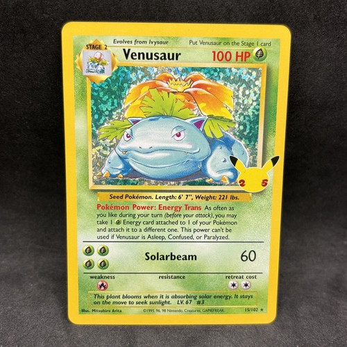 Pokemon tcg venusaur 15 - venusaur, 15/102