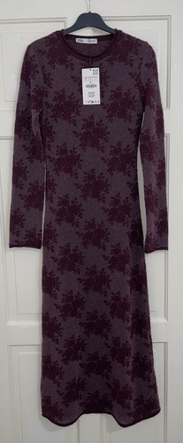 Abito midi maglia jacquard - abito,