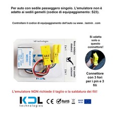 Sedile tappetino emulatore - tappetino,