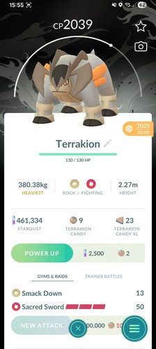 Pokemon terrakion con retro - terrakion,