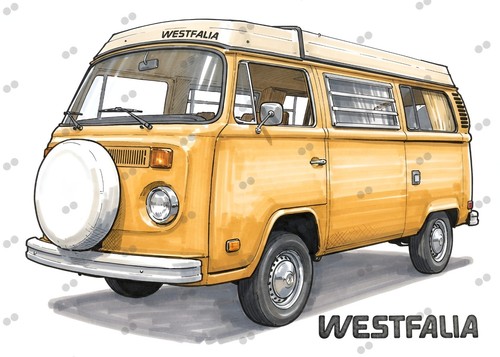 Volkswagen westfalia cuadro - volkswagen,