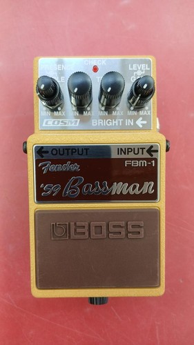 Boss fbm fender - boss, bassman