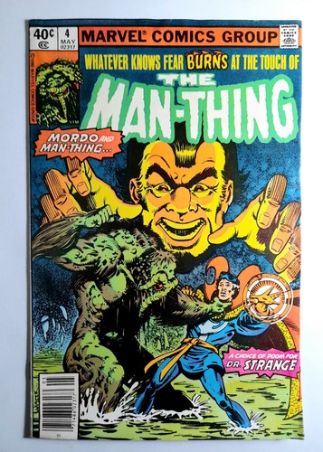Man thing nm - 4, vf/nm