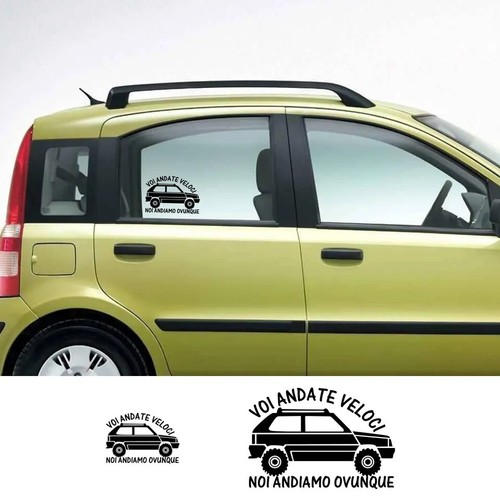 Adesivo panda fiat 4x4 - fiat,