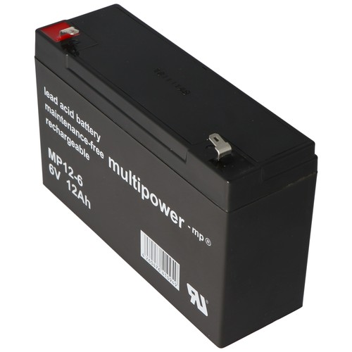 Multipower mp12 batteria al - mp12-6,