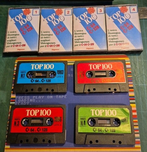 C64 top 100 4 - c64, cassette