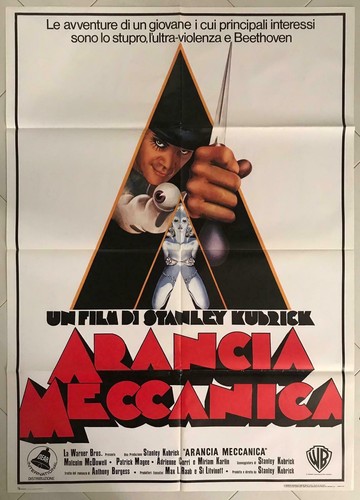 Manifesto originale arancia - originale, 2f