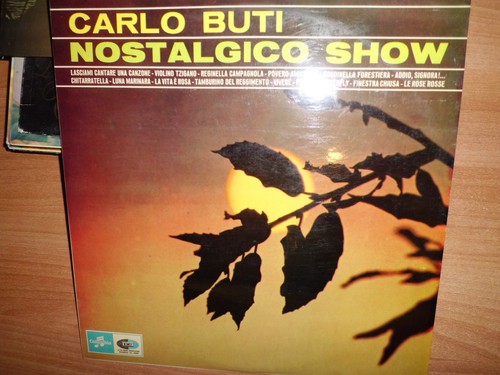 Carlo buti nostalgico show - carlo,