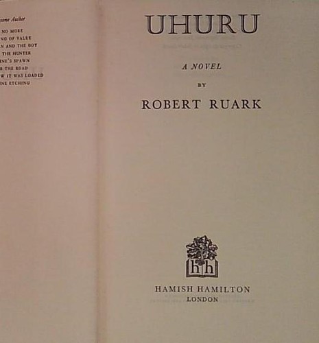 Ruark uhuru hamish - hamish, hamilton