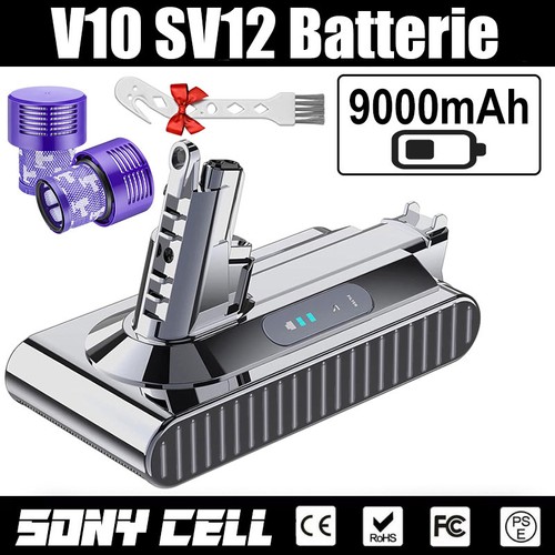 Batteria 9000 mah per dyson - mah,