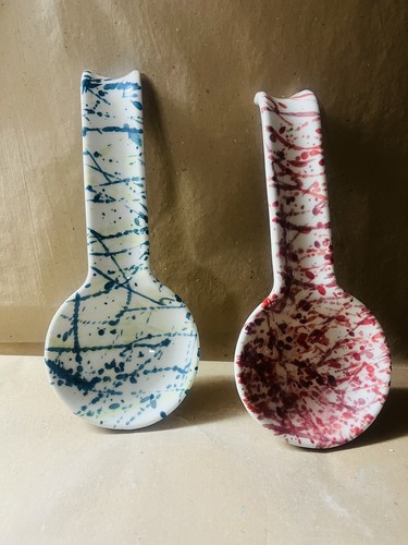 Poggia mestoli ceramica - mestoli, di