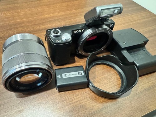 Sony alpha nex fotocamera - sony, nex-5n