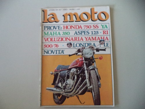 Moto 1975 honda cb 750 - la,