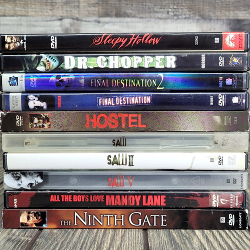 Dvd horror slasher lot - dvd, lot: