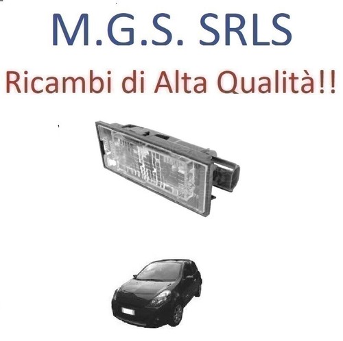 Luce targa destra - luce, destra/sinistra