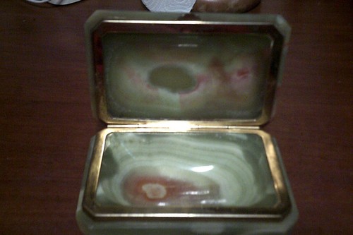 Raro cofanetto onice verde - raro,