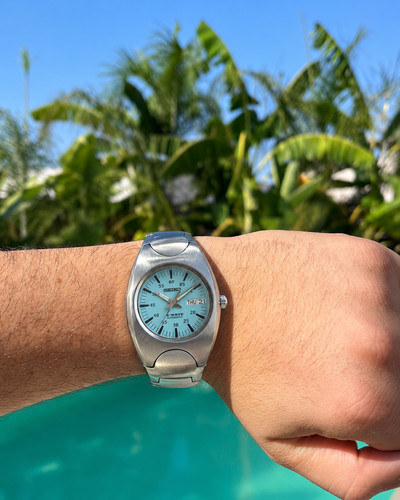 Seiko wave blue tiffany - blue, "tiffany"