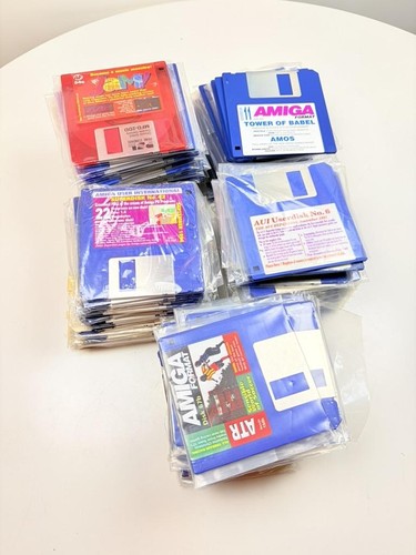Lotto 130 dischi floppy - dischi,