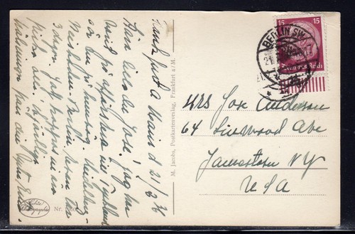 Germania hindenberg 15pf - hindenberg,