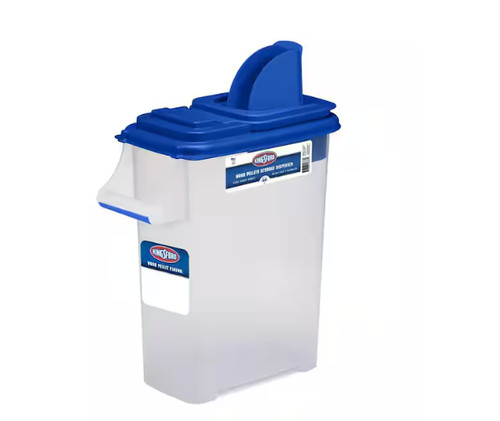 Wood pellet dispenser - wood,