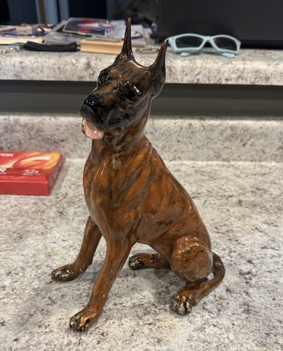 Statua scultura cane boxer - statua/scultura,