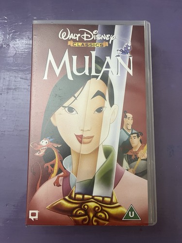 Mulan vhs home video - video, cassette