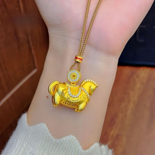 Collana con ciondolo - , cavallo