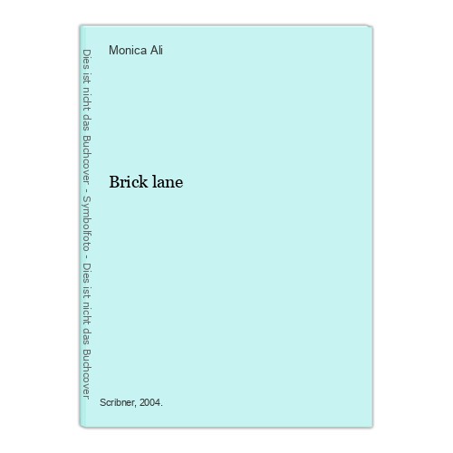 Brick lane ali - brick, monica: