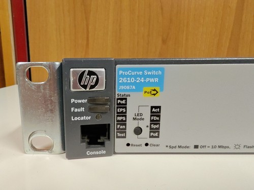 Switch procurve 2610 - hp, pwr