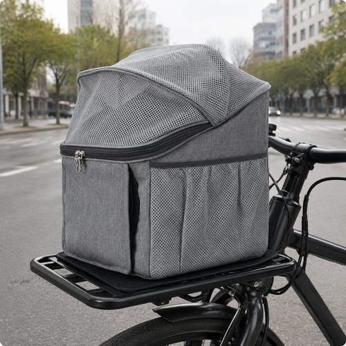 Borsa porta cane bici zaino - bici,