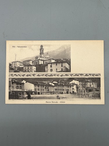 Cartolina valcamonica - cartolina, mu