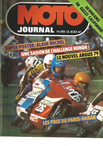 Moto journal 383 - n°383, /