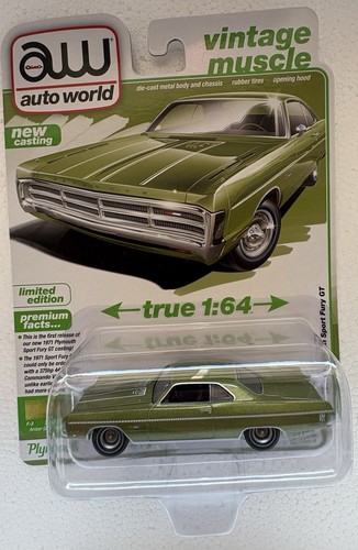 Auto world 1971 plymouth sport - world,