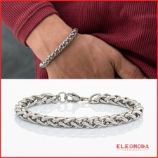 Bracciale uomo acciaio - in,
