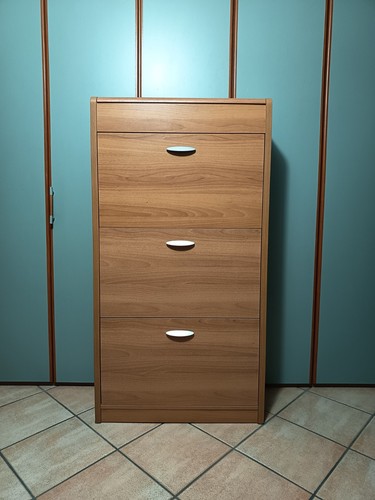 Scarpiera legno 3 ripiani - in,