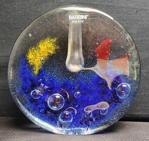 Vaso murano alfredo barbini - -,