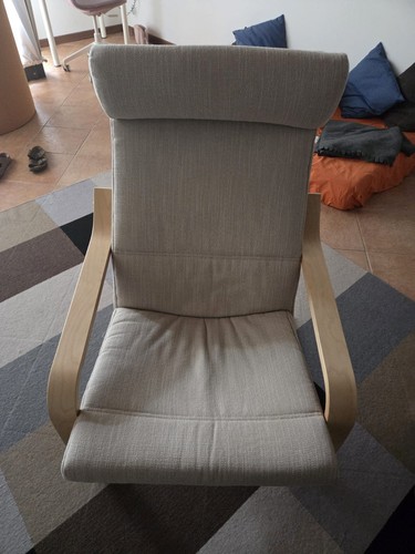 Poltrona ikea poang bianca - ikea,