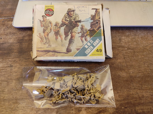 Soldatini airfix ww2 - dg,