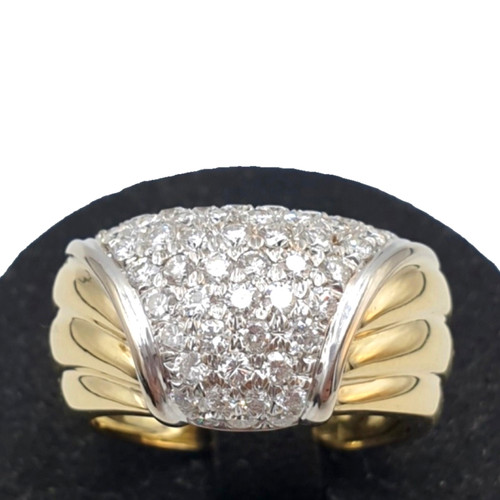 Anello fascia oro - fascia, massiccio