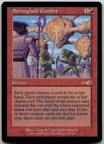 Stronghold gambit 100 rara - gambit,