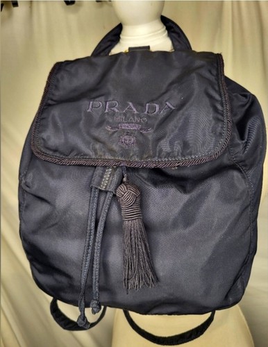 Zaino prada vintage tessuto - vintage,
