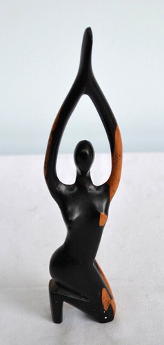 Statuina legno vintage - legno,
